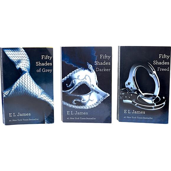 Fifty Shades of Grey Trilogy Softcover Books 1-3 by E L James - Picture 1 of 16